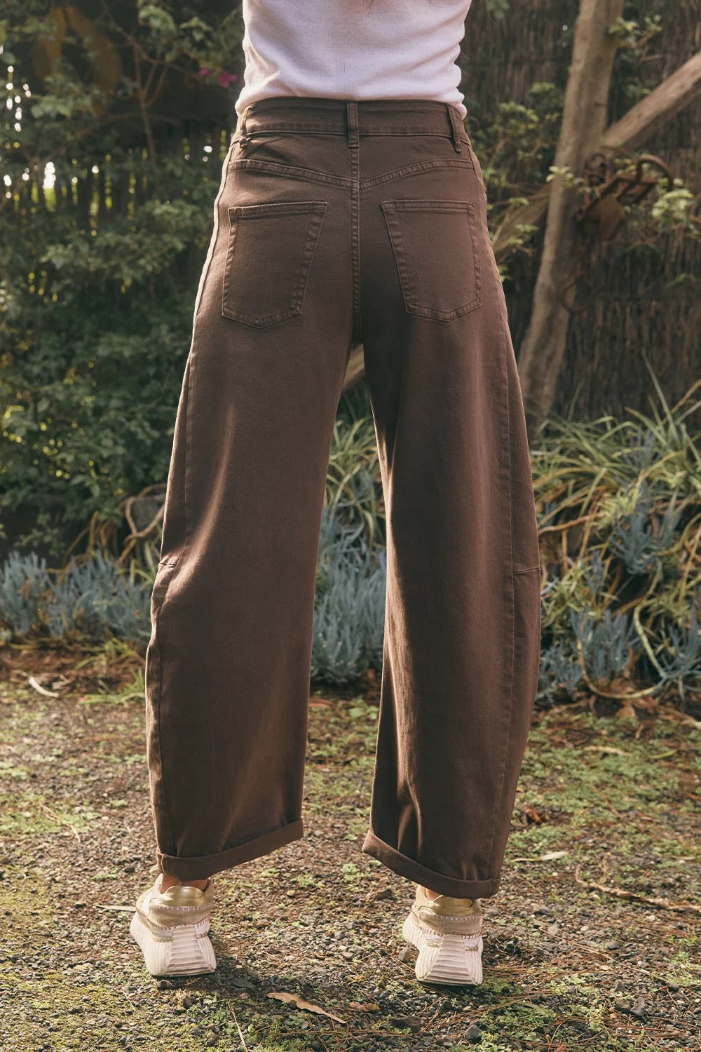 Idaho Barrel Jean in Mocha by Italian Star