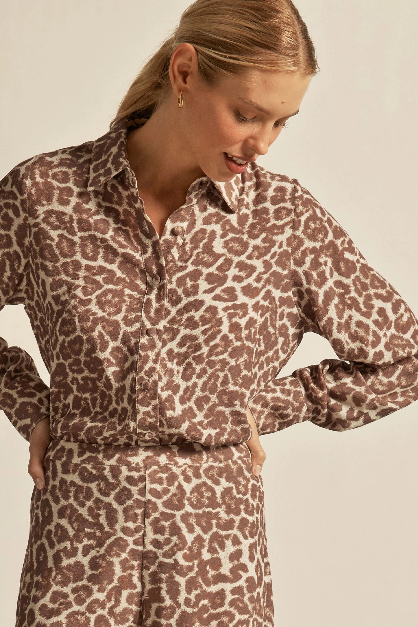 Ember Top in Ocelot by Zoe Kratzmann