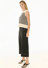 Load image into Gallery viewer, Oskar Cropped Pant in Black by POL

