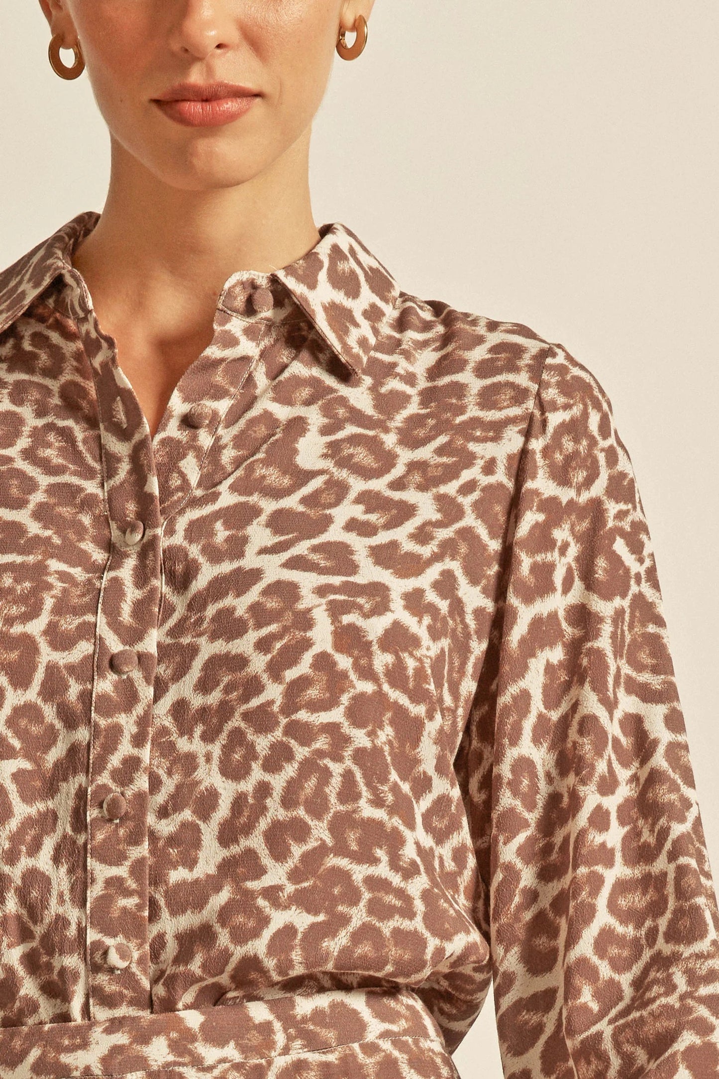 Ember Top in Ocelot by Zoe Kratzmann