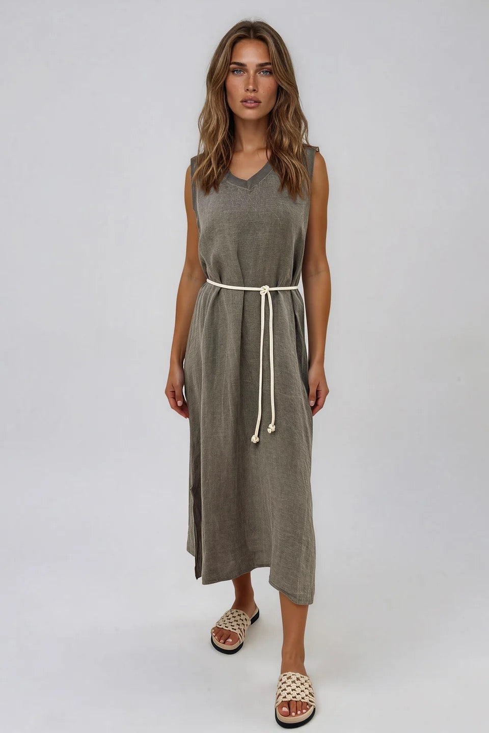 Alessia Dress in Chocolate by La Gemme