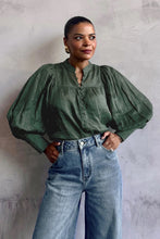 Load image into Gallery viewer, Vista Top in Grove by Zoe Kratzmann
