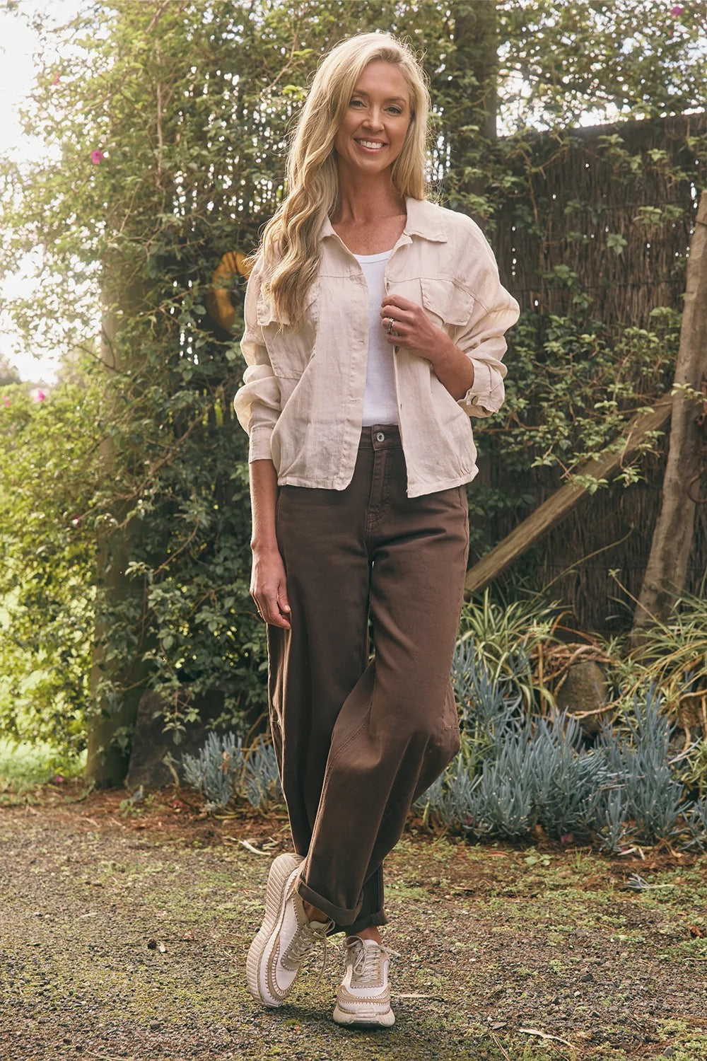 Idaho Barrel Jean in Mocha by Italian Star