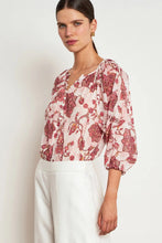 Load image into Gallery viewer, Vow Top in Rose Paisley by Zoe Kratzmann
