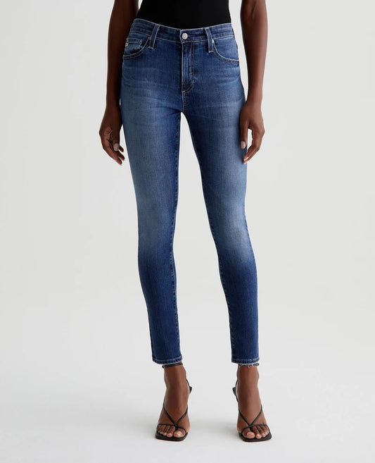 Farrah Skinny Ankle Jeans in Palos Verdes by AG