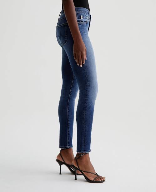 Farrah Skinny Ankle Jeans in Palos Verdes by AG
