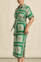 Load image into Gallery viewer, Roam Dress in Parrot Scarf by Zoe Kratzmann
