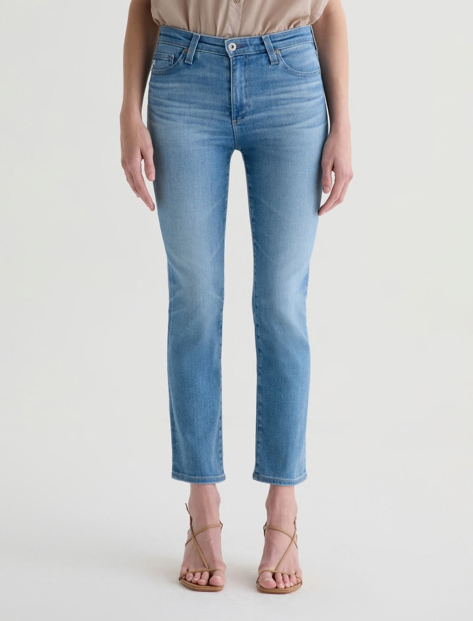 Mari Crop Jean by AG in Atlantis