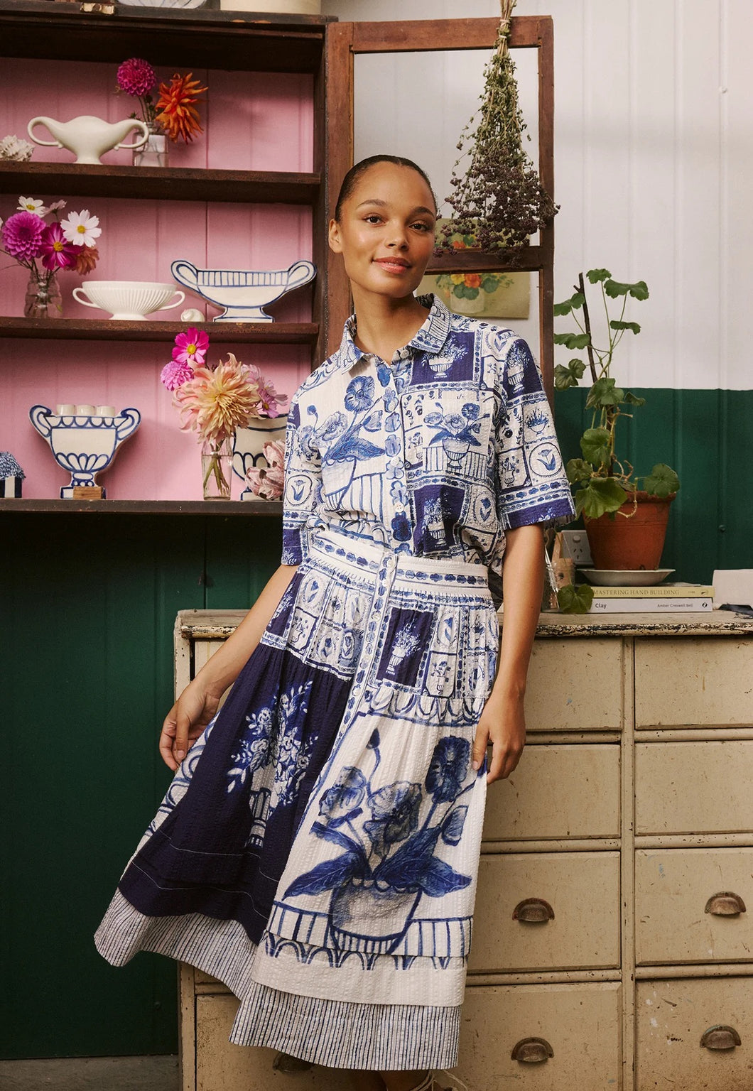 Coco Pintuck Skirt by Nancybird
