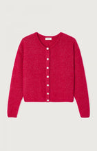 Load image into Gallery viewer, Vito Cardigan in Magenta Melange by American Vintage
