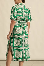 Load image into Gallery viewer, Roam Dress in Parrot Scarf by Zoe Kratzmann
