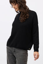 Load image into Gallery viewer, Sloane Mockneck in Jet Black by Mia Fratino
