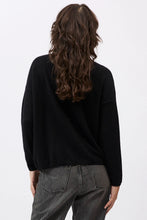Load image into Gallery viewer, Sloane Mockneck in Jet Black by Mia Fratino
