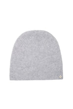 Load image into Gallery viewer, Pure Cashmere Ribbed Beanie by Mia Fratino
