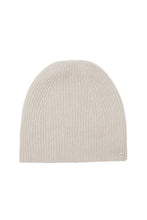 Load image into Gallery viewer, Pure Cashmere Ribbed Beanie by Mia Fratino
