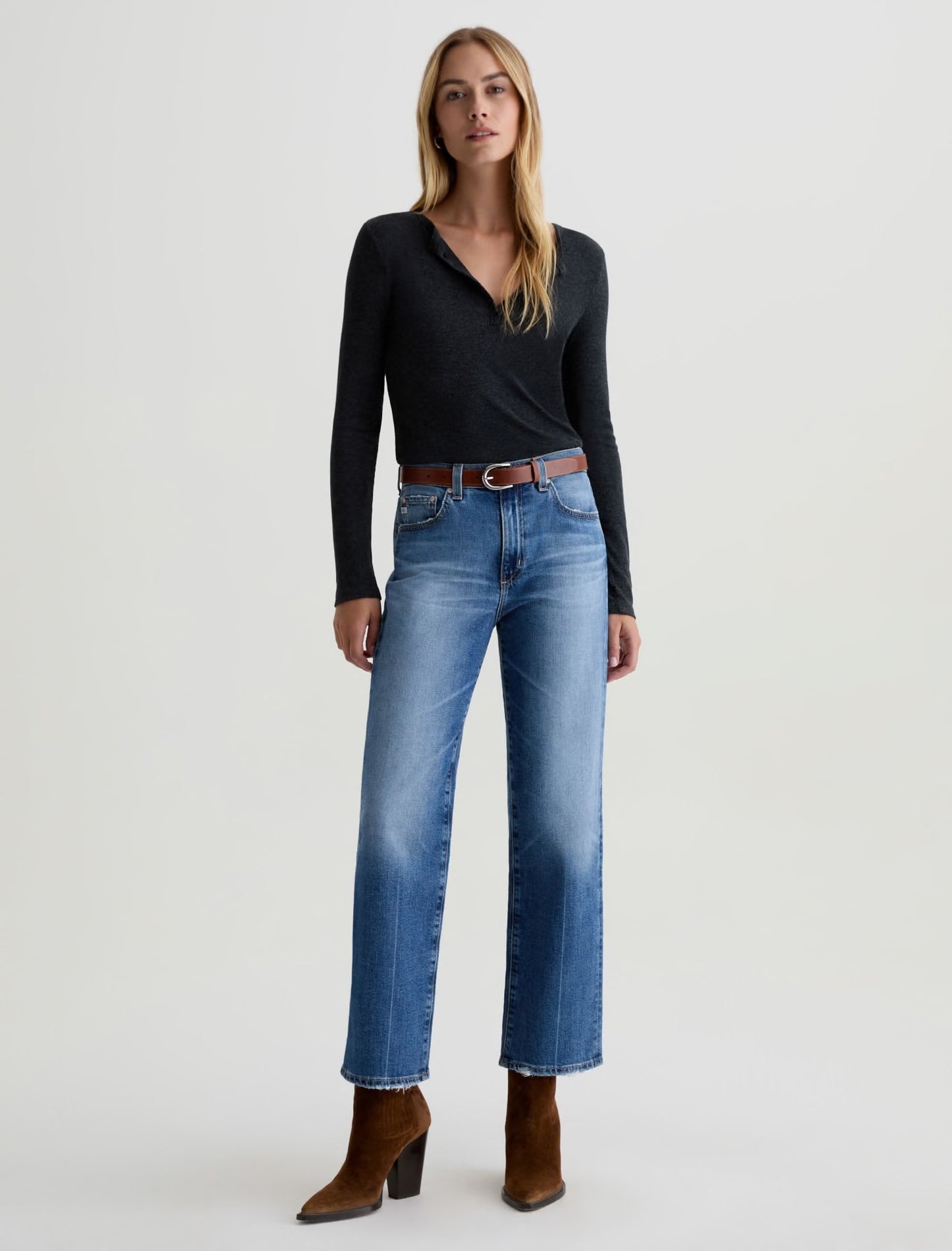 Brinley Crop Jean by AG in 17 Years Mystery