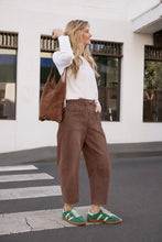 Load image into Gallery viewer, Leo Barrel Jean in Chocolate by Monaco Jeans
