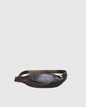 Load image into Gallery viewer, Sylvia  Nylon Crossbody Bag in Chocolate by Louenhide
