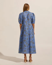 Load image into Gallery viewer, Impulse Dress in Azure Botanic by Zoe Kratzmann
