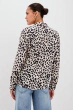 Load image into Gallery viewer, Josephine Shirt in Taupe Spotted by Rails
