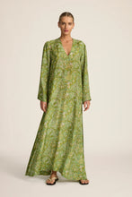 Load image into Gallery viewer, Leandra Maxi Dress in Fernando Citrus by Hannah Artwear
