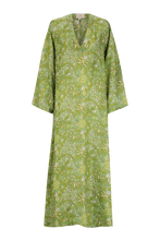 Load image into Gallery viewer, Leandra Maxi Dress in Fernando Citrus by Hannah Artwear
