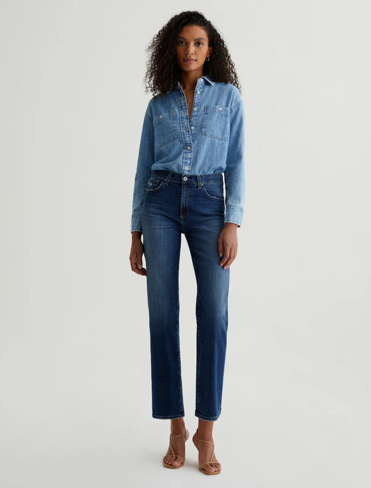 Brinley Crop Jean by AG in 7 Years La Jolla