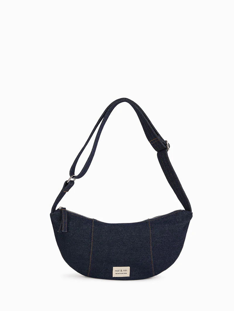 Luce Bag in Dark Denim by Nat & Nin