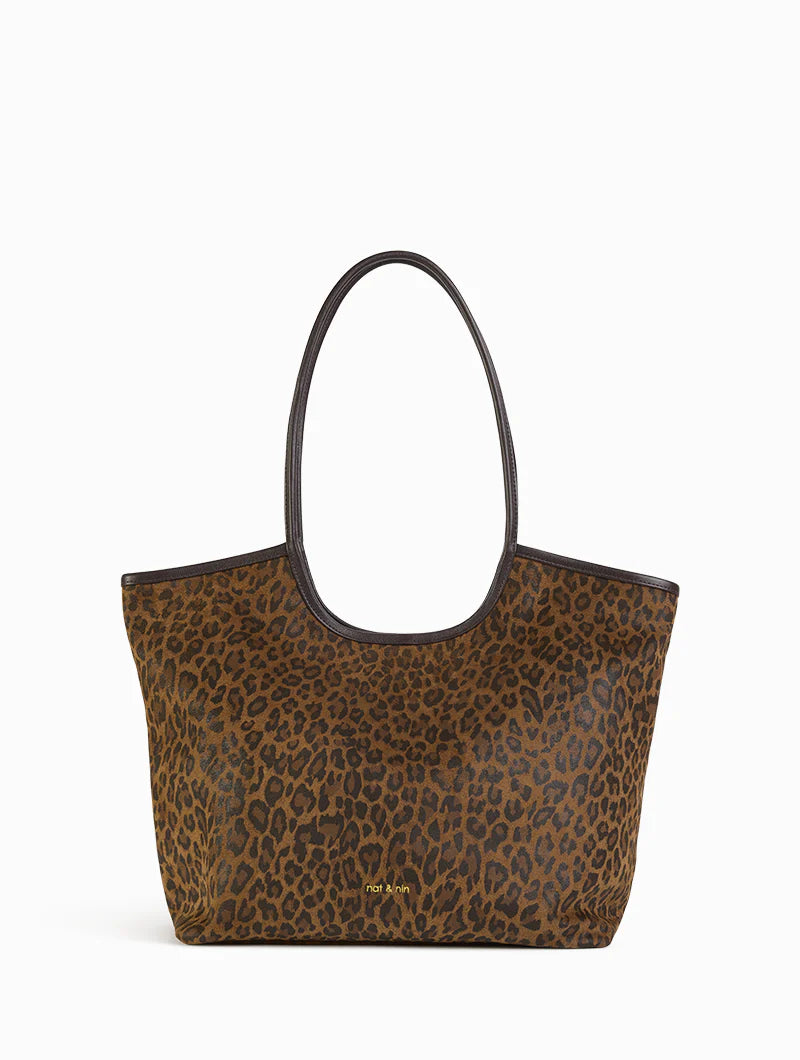 Milan Bag in Leopard by Nat & Nin