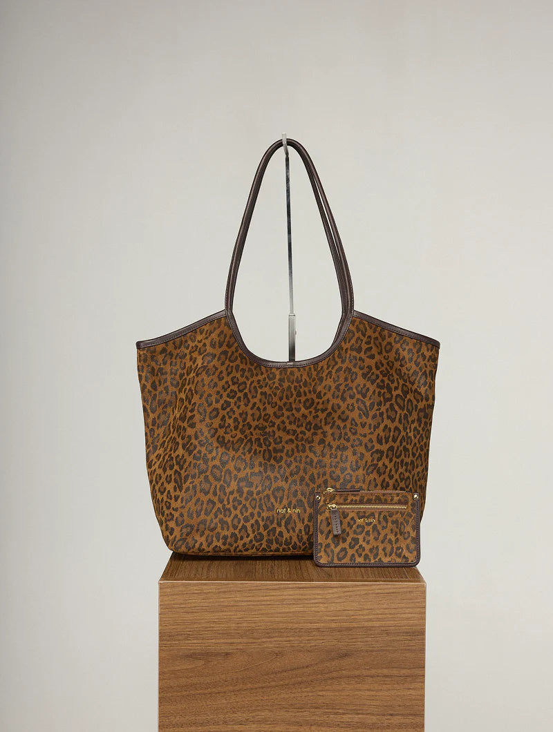 Milan Bag in Leopard by Nat & Nin
