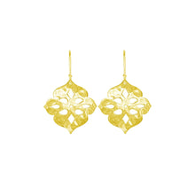 Load image into Gallery viewer, Thai Princess Drop Earrings in Gold by Murkani
