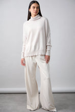 Load image into Gallery viewer, Gigi Step Rollneck in Alabaster by Mia Fratino
