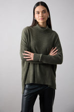 Load image into Gallery viewer, Gigi Step Rollneck in Military by Mia Fratino

