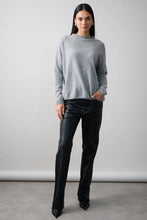 Load image into Gallery viewer, Sloane Mockneck in Graphite by Mia Fratino
