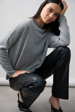Load image into Gallery viewer, Sloane Mockneck in Graphite by Mia Fratino
