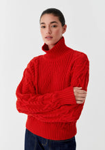 Load image into Gallery viewer, Oslo Knit Pullover in Flame by Morrison

