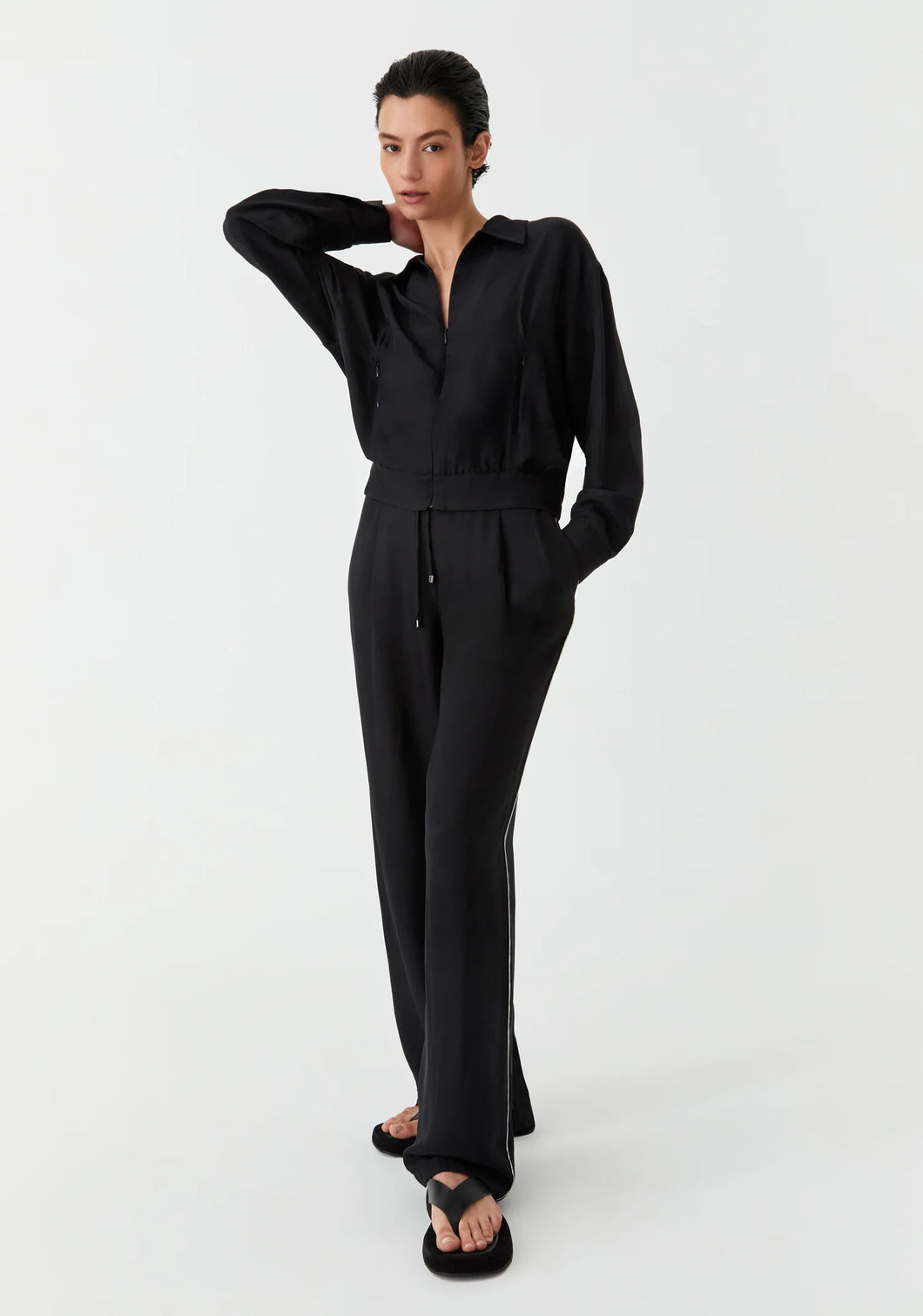Pedro Stripe Black Pant by Morrison