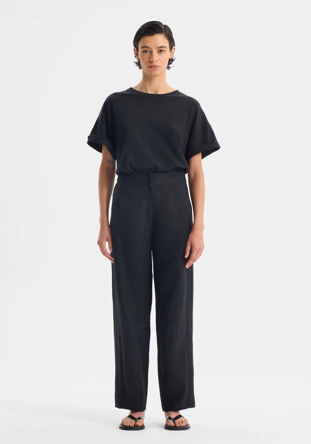 Rory Tee in Black by Morrison