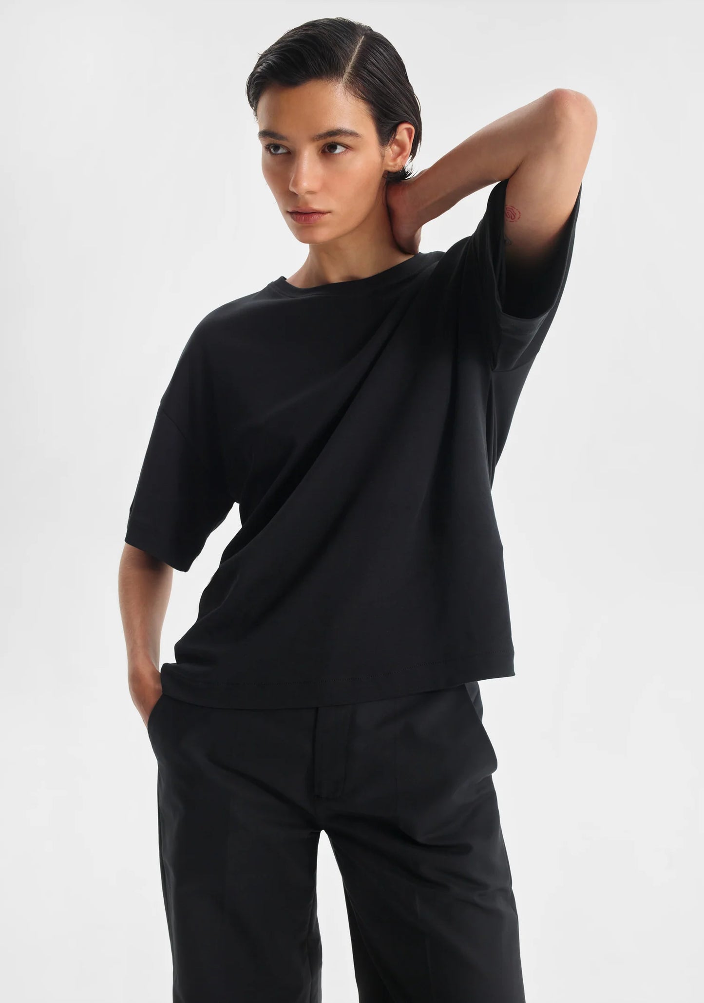Rory Tee in Black by Morrison