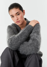 Load image into Gallery viewer, Silas Knit Pullover in Charcoal by Morrison
