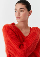 Load image into Gallery viewer, Silas Knit Pullover in Flame by Morrison
