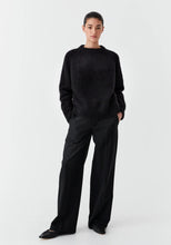 Load image into Gallery viewer, Vance Knit Pullover in Black by Morrison
