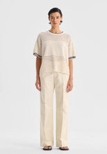 Load image into Gallery viewer, Dallas Knit Tee in Milk by Morrison
