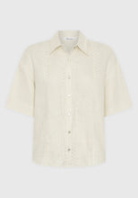 Load image into Gallery viewer, Maisey Linen Short Sleeve Shirt in Ecru by Morrison
