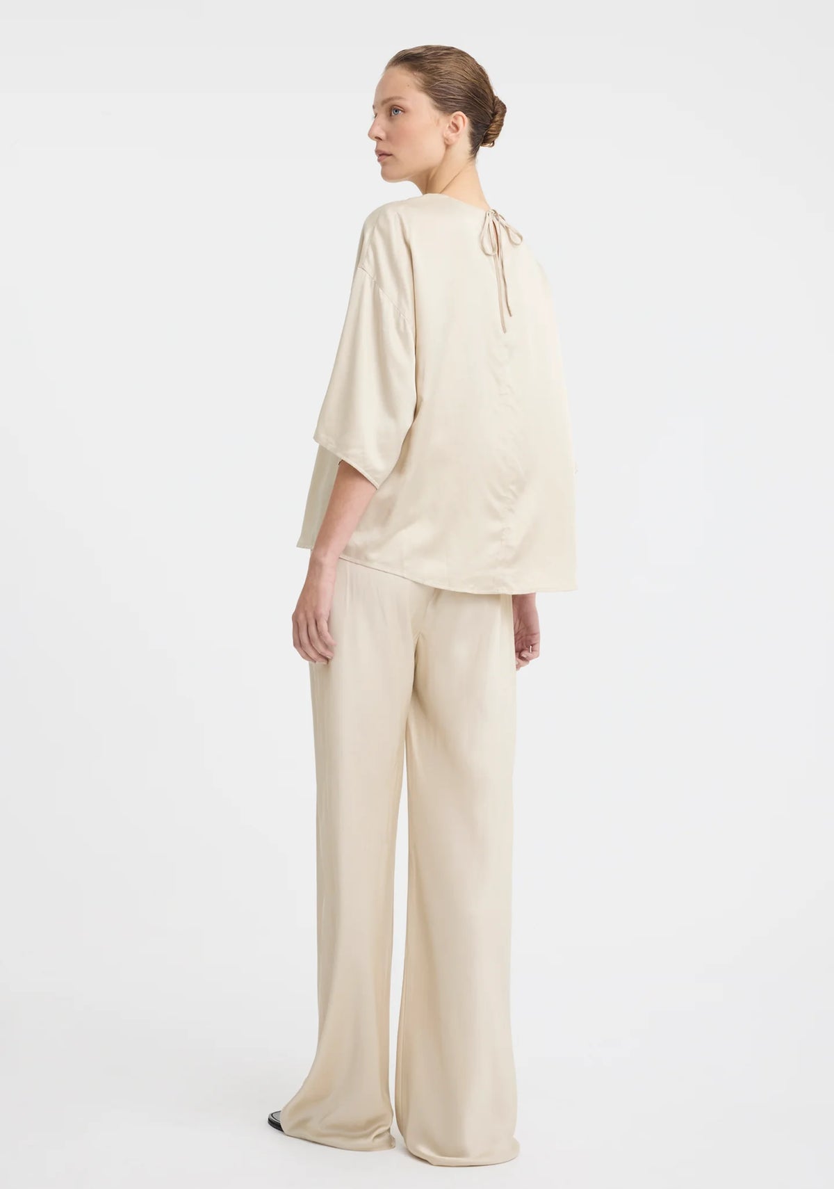 Florence Tee in Birch by Morrison Birch