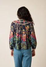 Load image into Gallery viewer, Maris Piped Blouse in Blossom Bouquet by Nancybird
