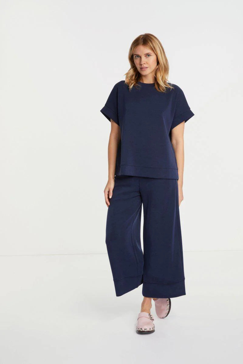 Peached Shirt in Midnight Blue by Rich & Royal