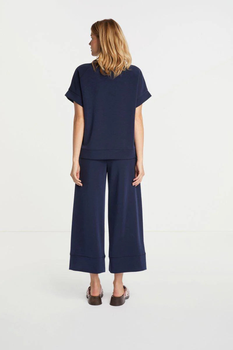 Peached Shirt in Midnight Blue by Rich & Royal