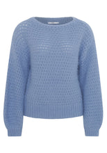 Load image into Gallery viewer, Genus Pointelle Knit  in Blue by POL

