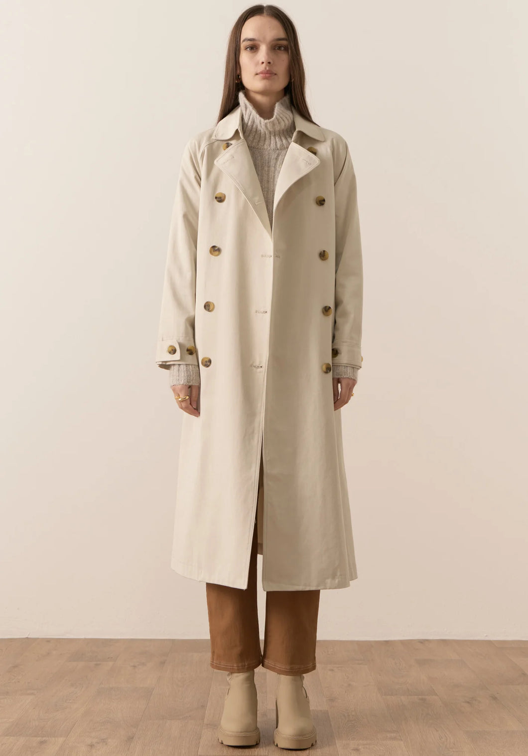 Holland Tencel Trench by POL